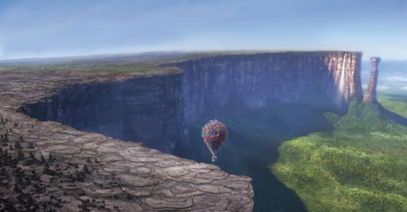 The real world behind “Up's” Paradise Falls